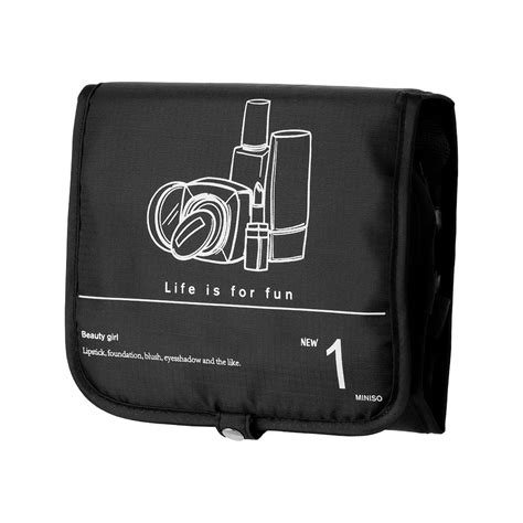 MINISO Detachable Makeup Bag Travel Bag Organiser Travel Bag for Men ...
