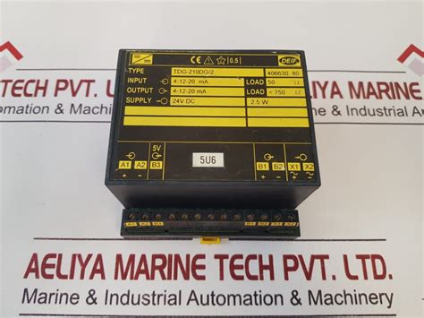 Deif Tdg-210Dg/2 Insulation Amplifier 406630.80 – Aeliya Marine Tech
