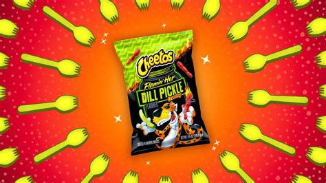 Flamin’ Hot Cheetos Dill Pickle, Our Honest Review | Sporked