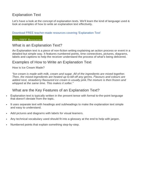 Image result for Explainer Text