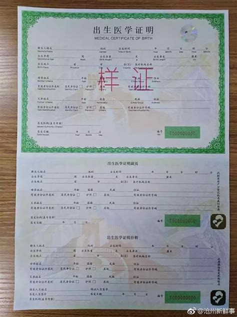 沧州启用新版出生证，出生超一年再办需提供亲子鉴定书_医学