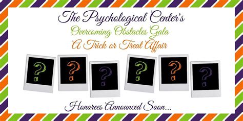 Overcoming Obstacles Gala- A Trick or Treat Affair, Salvatore's ...