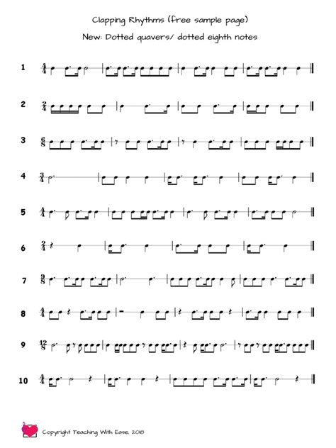 Image result for Rhythmic Clapping 2s