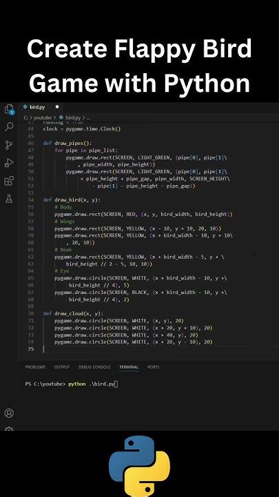 Image result for Flappy Bird Programming Python
