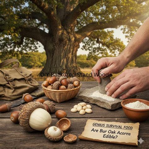 Are Bur Oak Acorns Edible: Genius Survival Food