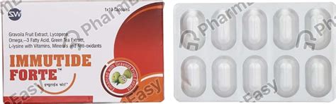 Buy Immutide Forte Strip Of 10 Capsules Online at Flat 15% OFF | PharmEasy