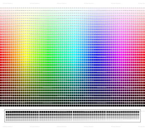 Printable Printer Color Test