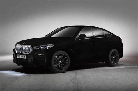 BMW X6 Finished In ‘Vantablack’ – The World’s Blackest Car » Car Blog India