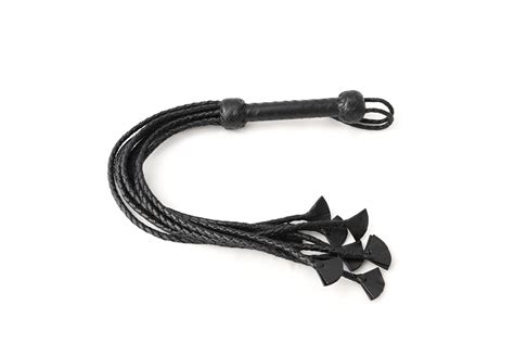 Cat O Nine Tails BDSM Leather Whip - Lovely Thinkings