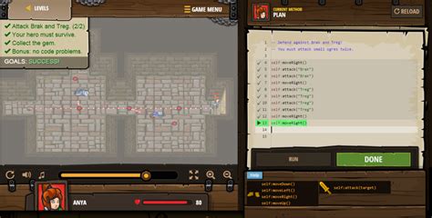 Code Combat Level 15 的图像结果