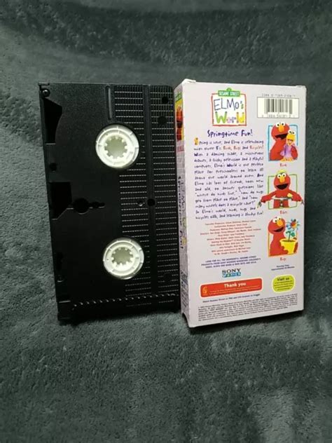 Image result for Elmo Voice Over World Springtime Fun VHS