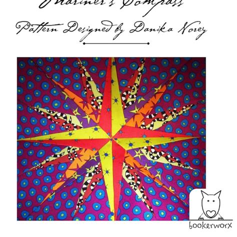 Mariner's Compass Paper Piecing Quilt Pattern - Etsy