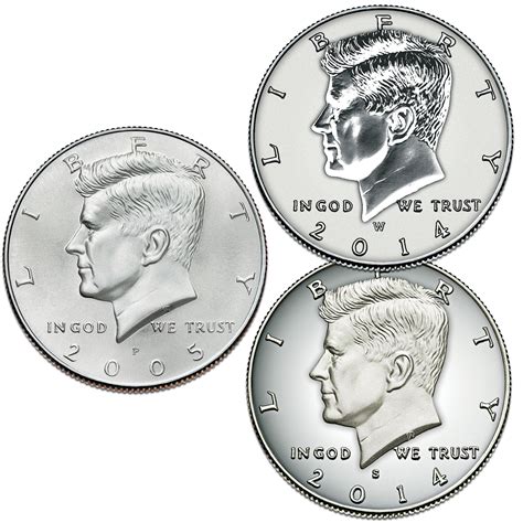John F. Kennedy Half-Dollar Type Set