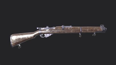 LEE Enfield MK3 - Asset Weapon free VR / AR / low-poly 3D model | CGTrader