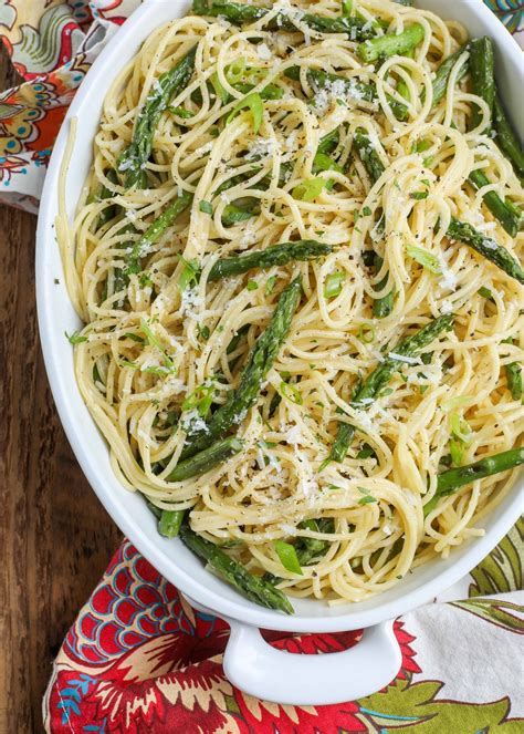 Roasted Asparagus Pasta - Vegetable Recipes