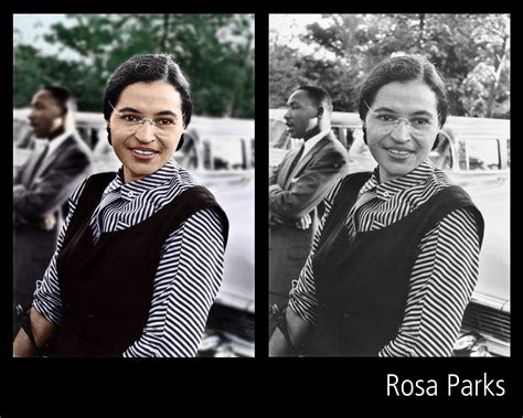 "Rosa Parks", Colorization, "Black and White to Color" | Rosa parks ...
