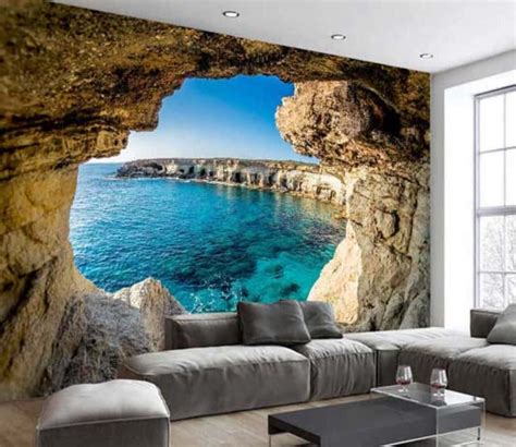 Download Phenomenal Scenery In Living Room Wallpaper | Wallpapers.com