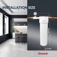 Bepure Main Line Water Filter | Whole House Water Filtration System