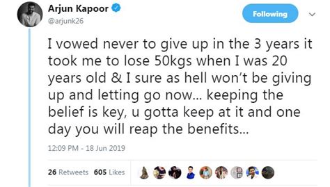Arjun Kapoor reveals his story on battling from obesity in a post