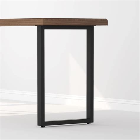 INIRO Metal Table Legs Square Tube Table Legs,Heavy Duty Desk Leg ...