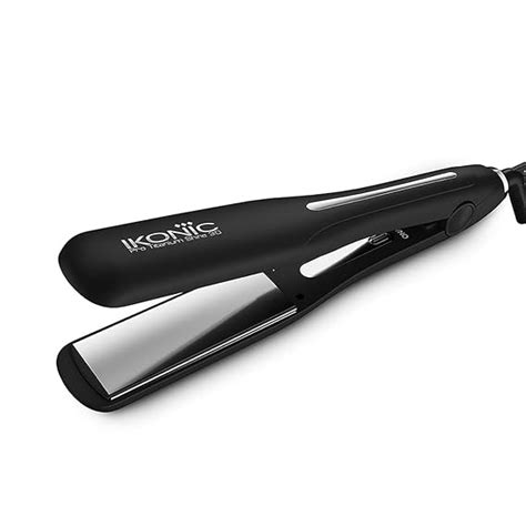Ikonic Pro Titanium Shine 3.0 Hair Straightener Black with Advanced ...