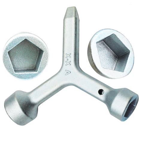 Rsoise Triangular Curb Box Wrench MKF2 Electric Box Key Meter Curb Box ...