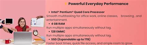 Ultimus Pentium Quad Core Laptop|Student & Office Work Laptop|Dual ...