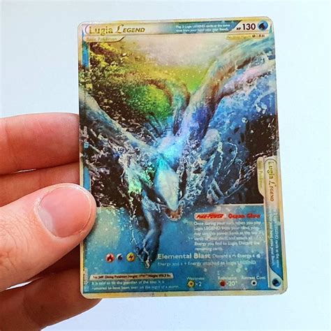 Lugia Legend Pokemon Card