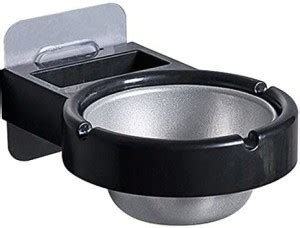 MIANKU MIANKU Wall Mounted Stainless Steel Ash-tray Bathroom Cigarette ...