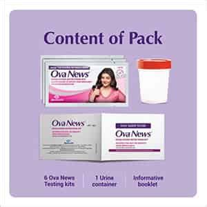 Order Ova News Ovulation Detection Kit Ovulation Kit (6 Tests Pack Of 2 ...
