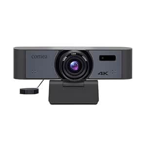 Cornea 4K USB AI Webcam 8X Digital Zoom,110°Ultra-Large Viewing Angle ...