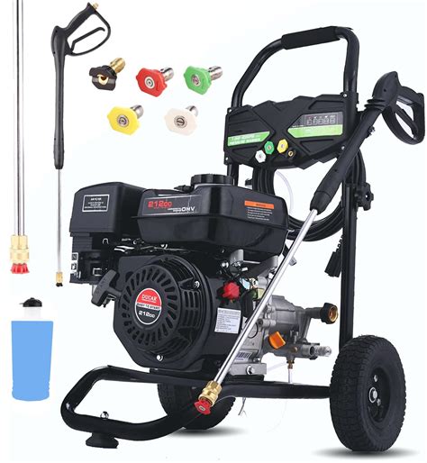 TEANDE 4000PSI Gas Pressure Washer, 2.8GPM Commercial Power Washer Gas ...