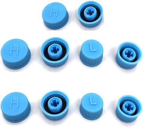 Yehveh 10 Pack Vehicle Air Conditioner Valve Core Cap R134a India | Ubuy