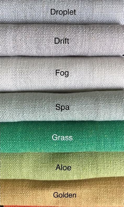 Cortinas de mezcla de lino personalizadas: panel de cortina con ...