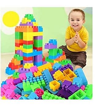 MBK 100-Piece DIY Building Blocks Toy Set for Kids - Fun Puzzle Games ...