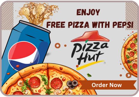 Score Big with a Free Margherita Pizza and Pepsi from Pizza Hut!