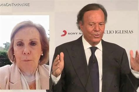 Paloma Barrientos, tras hablar con personas cercanas a Julio Iglesias ...