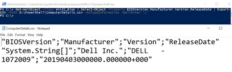 How to Export an Output to a CSV File From PowerShell 的图像结果