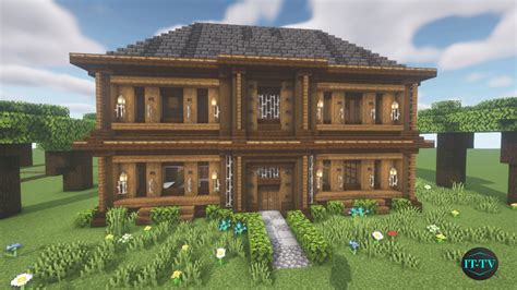 Image result for Minecraft Small Mansion Tutorial