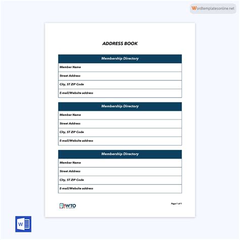 Image result for Free Address Book