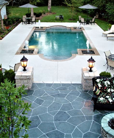 Pool Deck Ideas St Louis, MO | Decorative Concrete Resurfacing