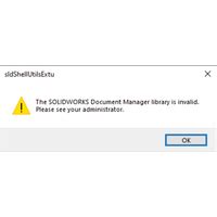 Image result for Library SolidWorks Error