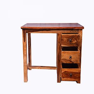 MH Decoart Sheesham Wood Office Desk Study Computer Table for Living ...