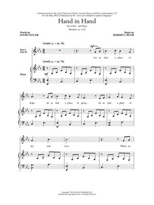 Hand Over Hand Sheet Music 的图像结果