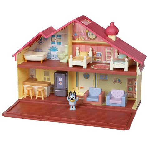 Buy Bluey Heeler Family Home Play Set: 1 Official Collectable Action ...