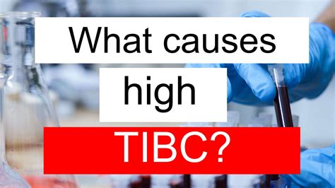 What causes high TIBC and low TSH 3?