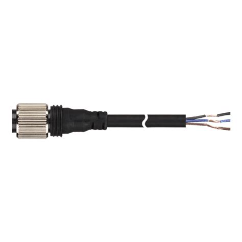 Autonics Make Socket Type Connector Cable , Female 4-pin, DC 3-wire ...