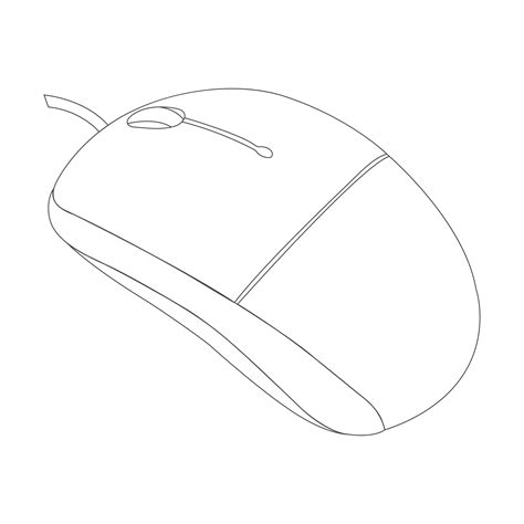 Computer Mouse Line Drawing 的图像结果