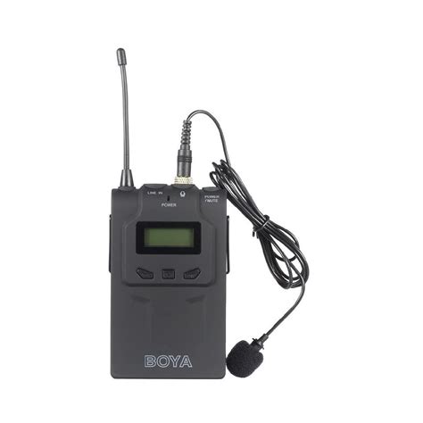 Boya by-WM6 Ultra High Frequency UHF Wireless Lavalier Microphone ...
