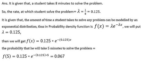 Image result for Exponential Distribution Questions